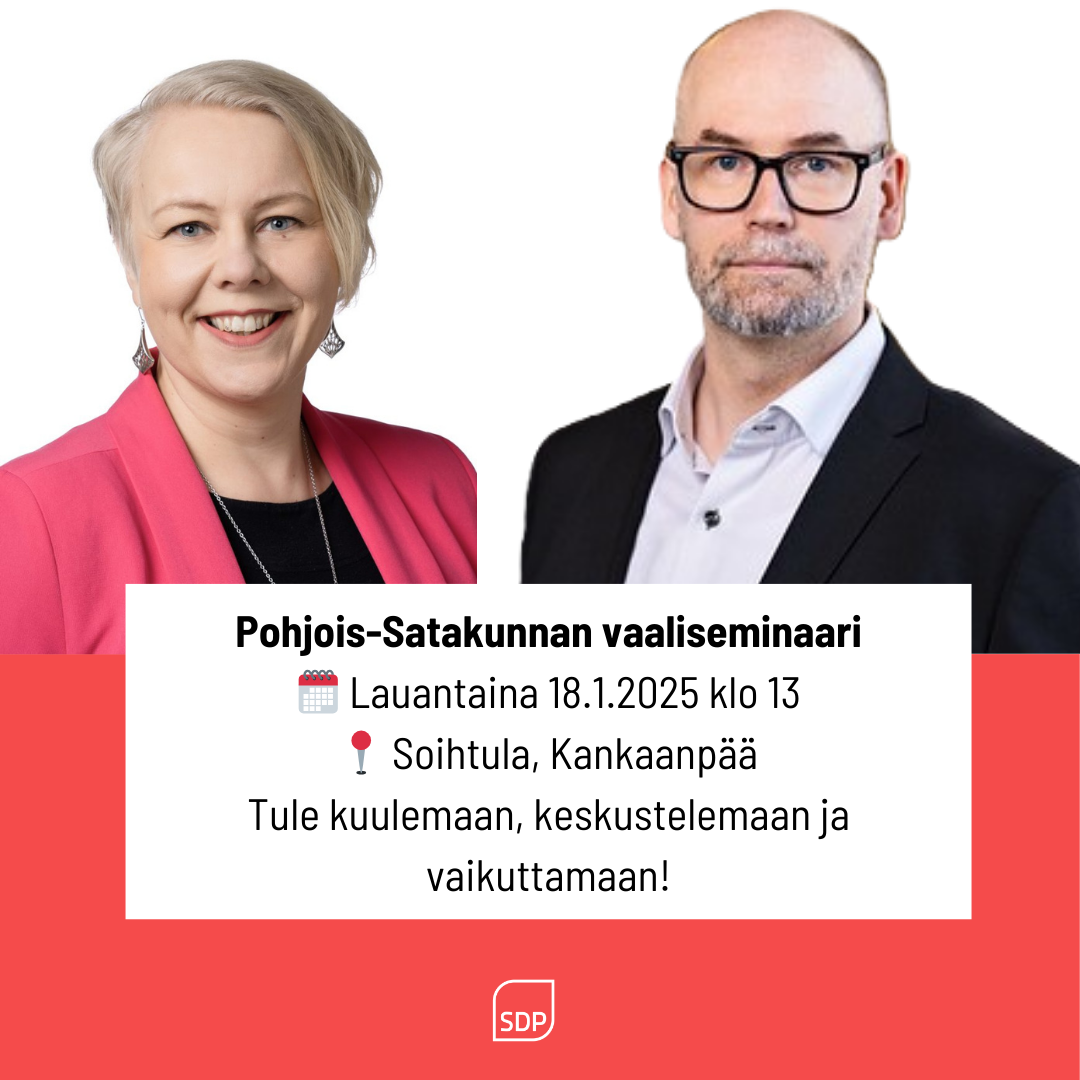 Pohjois-Satakunnan vaaliseminaari 18.1.25