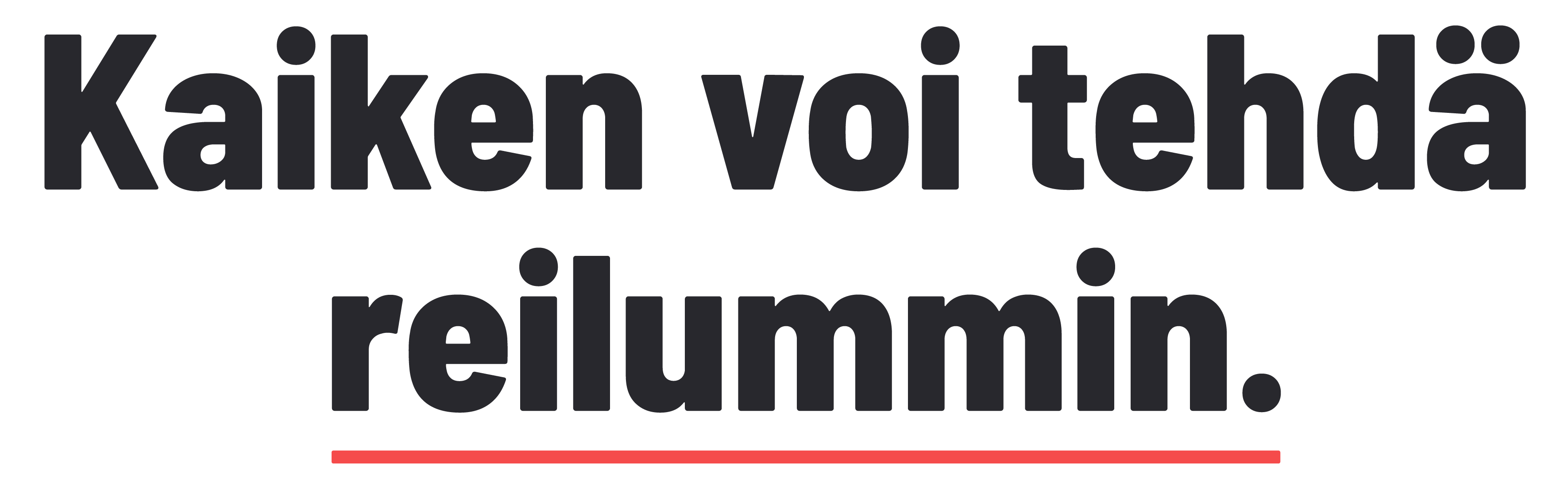 Vaaliohjelmamme 2025